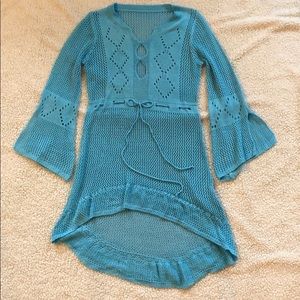 Crochet Beach Cover Up Dress